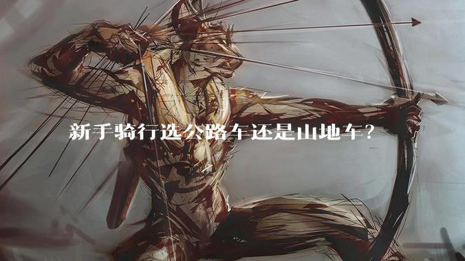 新手骑行选公路车还是山地车？